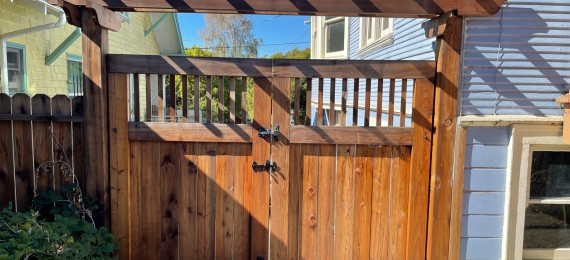 Oakland Front and Back Yard