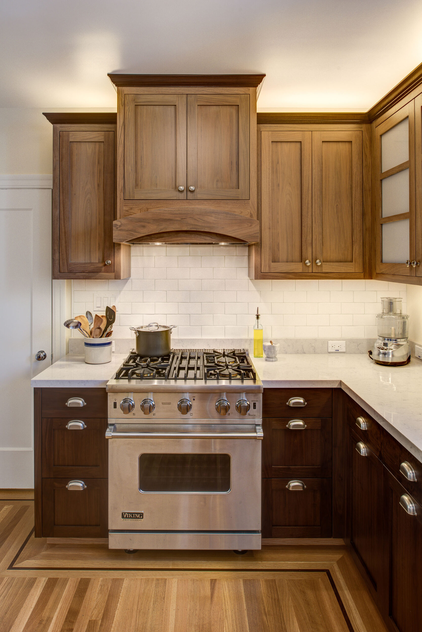 Modern San Leandro kitchen featuring updated appliances, remodeled layout, durable surfaces, and upgraded utility connections.