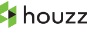 The Houzz logo with a geometric icon and the word "houzz," symbolizing resources for home design and renovation professionals.