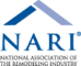 NARI logo featuring a roof graphic above “NARI,” signifying authority and credibility in the remodeling and redevelopment industry.